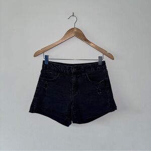 SO Women’s US 5 High Rise Black Jean Shorts